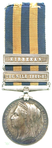 Egyptian Medal, 1885