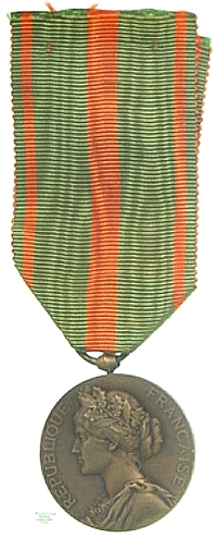 French Medal for Escaped Prisoners of War, 1926