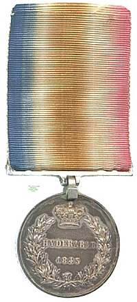 Scinde Campaign Medal, 1843