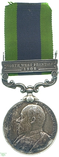 Indian General Service Medal, 1908-1911