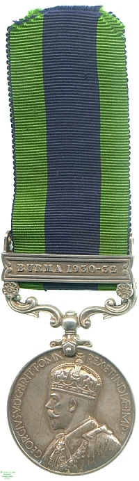 Indian General Service Medal, 1911-1935