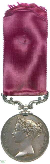Indian Army Long Service & Good Conduct Medal for Europeans, 1859