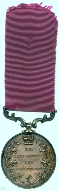 Indian Army Long Service & Good Conduct Medal for Europeans, 1859