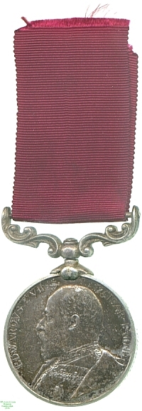 Indian Army Long Service & Good Conduct Medal, 1901-1910