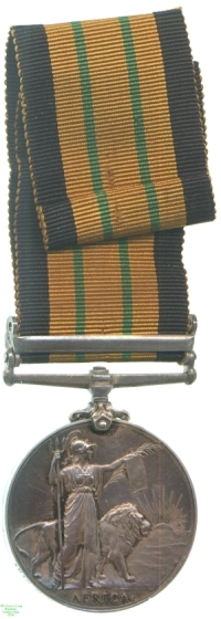 Africa General Service Medal, 1902