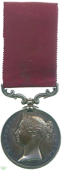Meritorious Service Medal (East India Co.), 1848-1873