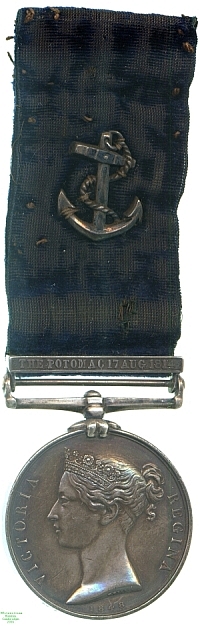 Naval General Service Medal, 1848