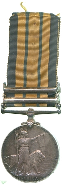 Africa General Service Medal, 1901-02