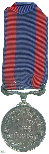 North West Canada Medal, 1885