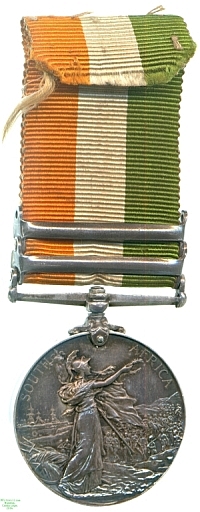 King's South Africa Medal, 1902