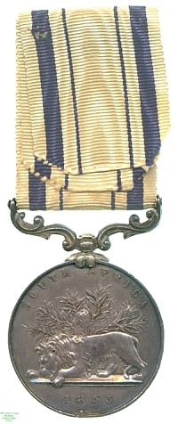 South Africa (1853) Medal, 1854