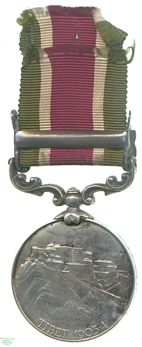 Tibet Medal, 1905