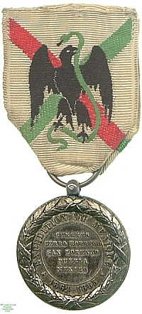 Mexico Medal, 1863-1869