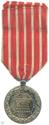 Italian Medal, 1859