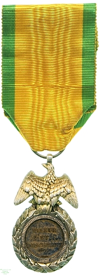 Médaille Militaire (1st type), 1852-1855