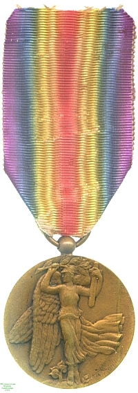 Victory Medal 1914-1919 (Czechoslovak), 1919