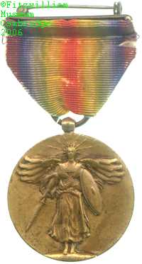 Victory Medal 1914-1919 (American), 1919