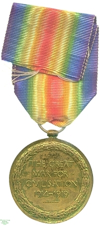 Victory Medal 1914-1919 (British), 1919