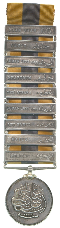 Khedive's Sudan Medal, 1903