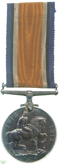 British War Medal, 1920