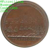 Boulton's Trafalgar Medal (bronze), 1805