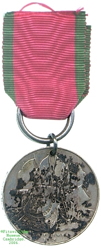 Turkish Crimean Medal (Sardinia), 1856