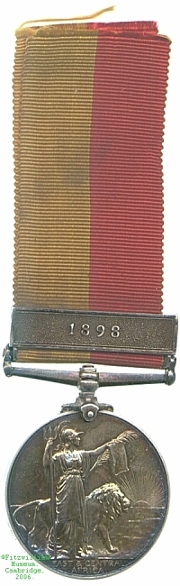 East & Central Africa Medal, 1899