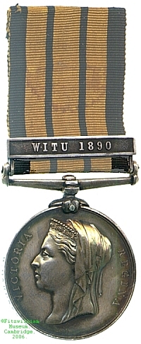East and West Africa Medal, 1892-1900