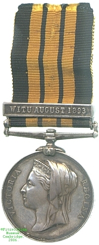 East and West Africa Medal, 1892-1900