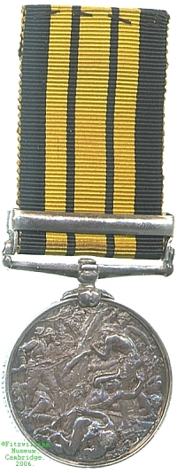 East and West Africa Medal, 1895