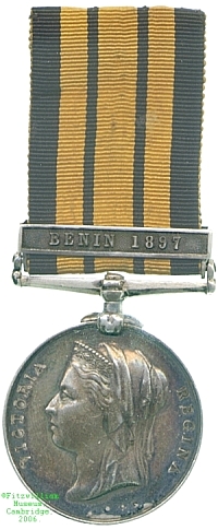 East and West Africa Medal, 1897