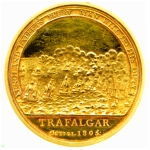 Boulton's Trafalgar Medal (gold), 1805