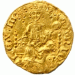 Obverse of Henry III's gold penny of 1257-58