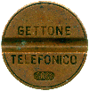 Image of the obverse of a Telephone token, Italy